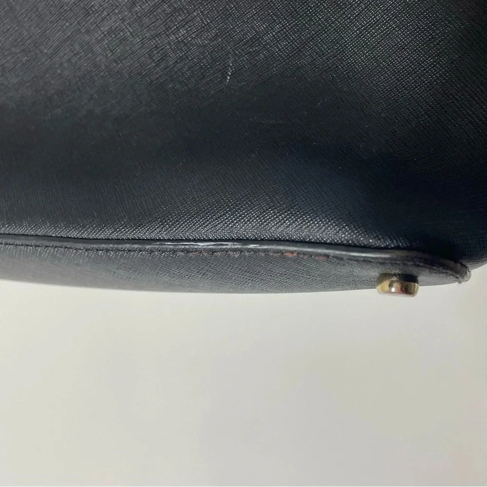 Kate Spade Laurel Way Jaymes Black Saffiano Leather Tote
